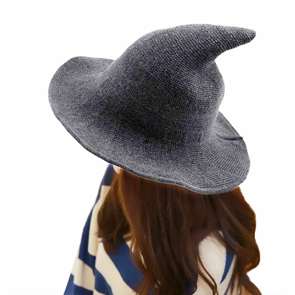 Cosplay Witch Hat Made From High Quality Sheep Wool Halloween Party Witch Hat US