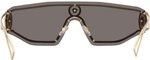 Versace VE2226 10027P Gold Mirrored Sunglasses