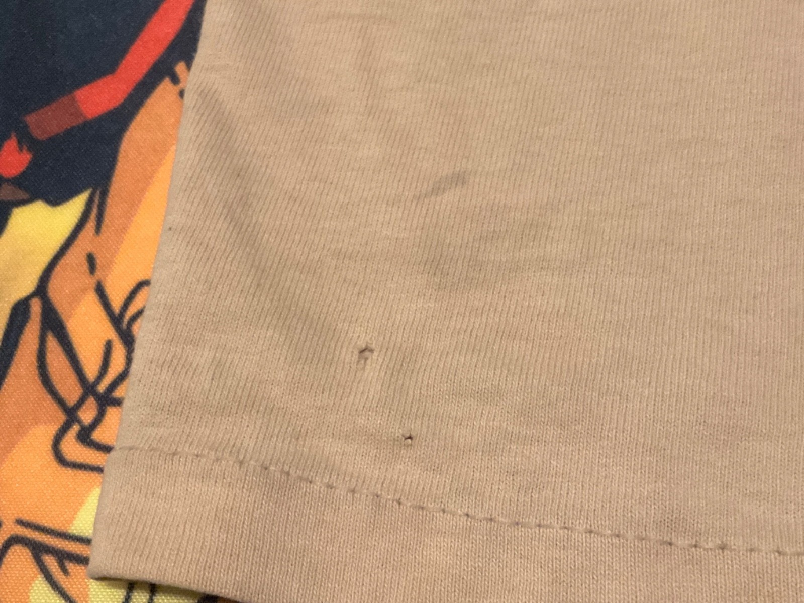 HEAVY WEAR: 2002 Dragon Ball Z Gotenks Goten Trunks DISTRESSED T-Shirt M Vintage