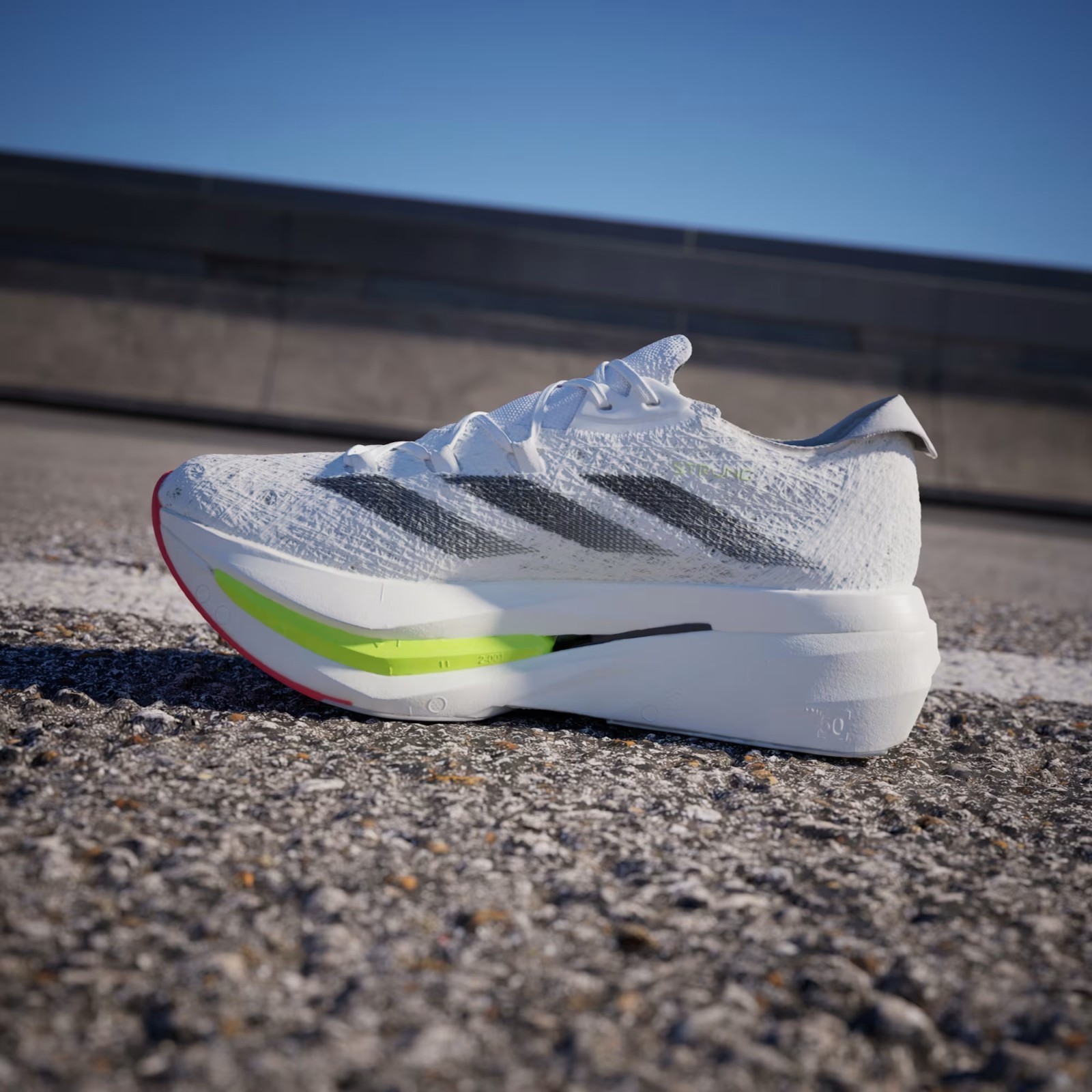 adidas Adizero Prime X 2.0 Strung White Black Lucid Red IH5685 Men New
