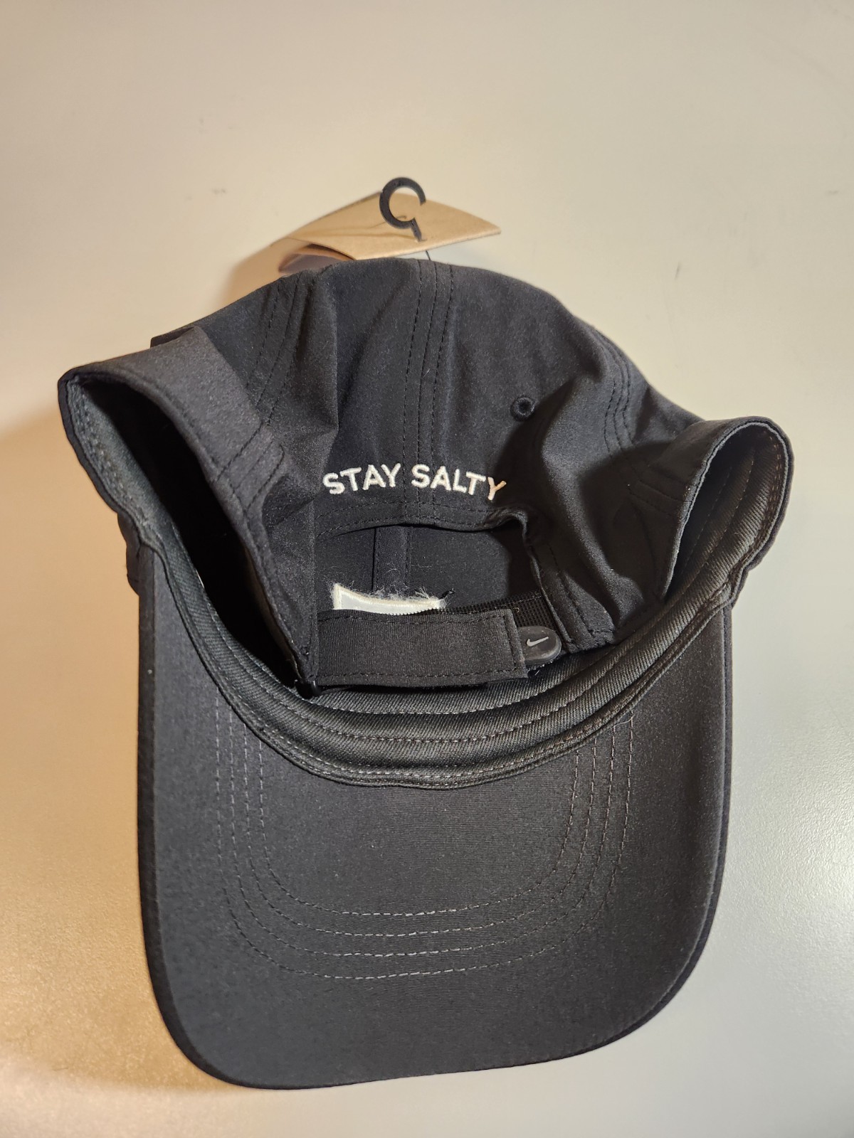 Nike LMNT “stay salty” legacy 91 hat new with tags black medium/large