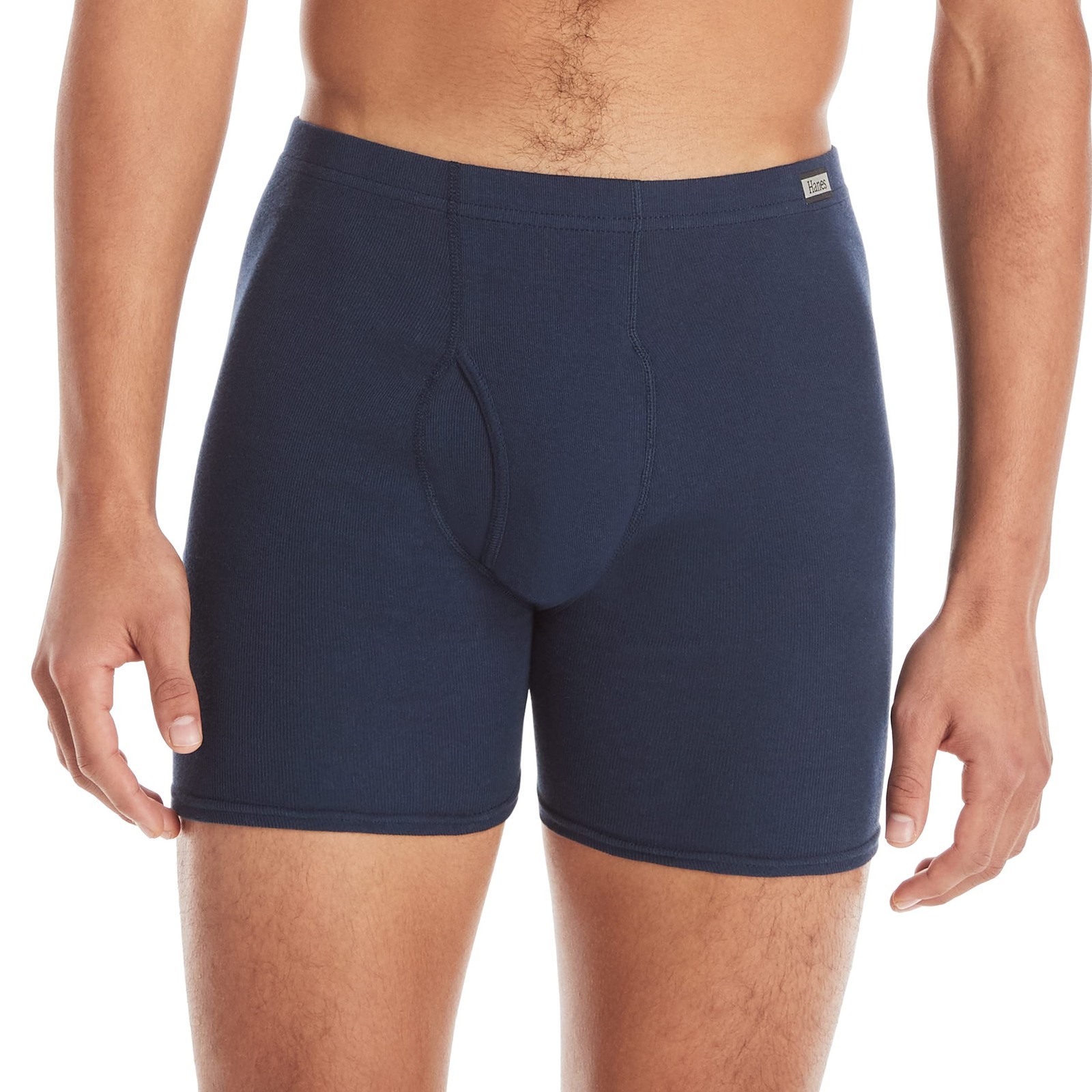 Hanes Men`s TAGLESS Boxer Briefs with ComfortSoft, 7460Z5, L, Assorted (5-pack)