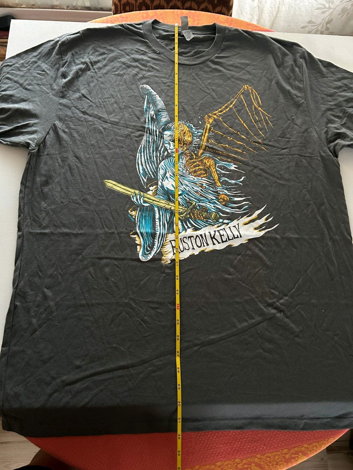 Short-sleeved T-shirt Ruston Kelly, Angel Of Death Tee