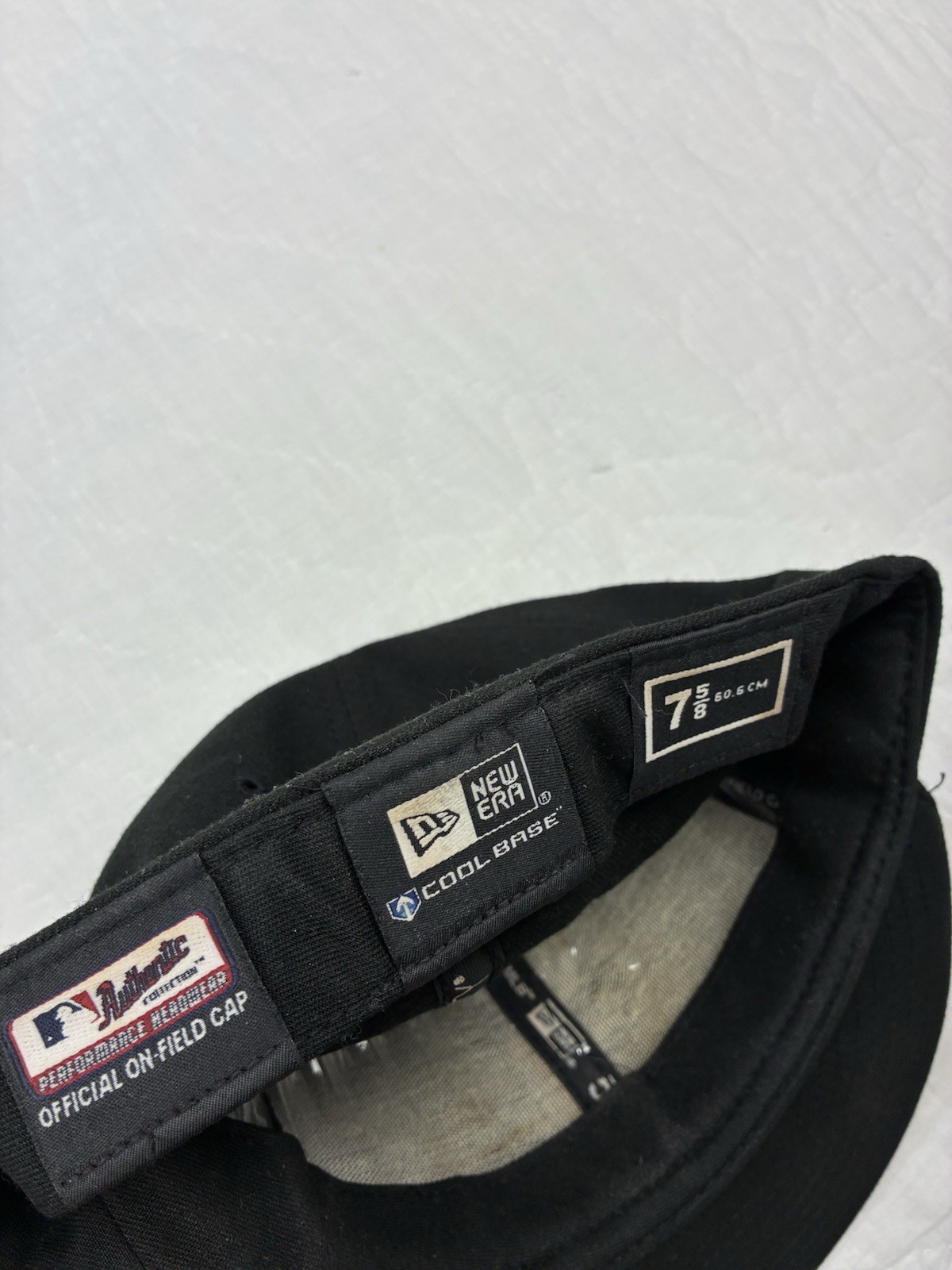 Chicago White Sox New Era 59FIFTY Cool Base On Field Hat 7 5/8 Made USA