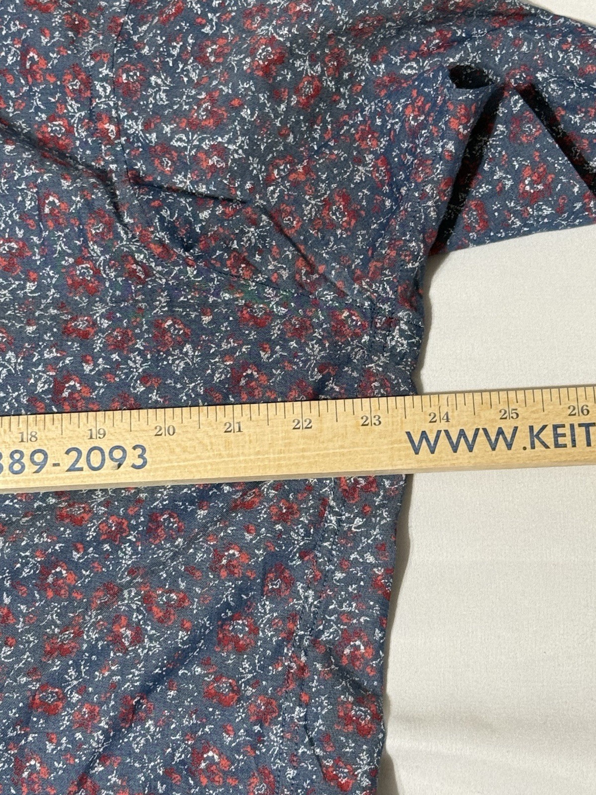 UNTUCKit Hartwell Floral Button Down Shirt Mens Large Regular Fit