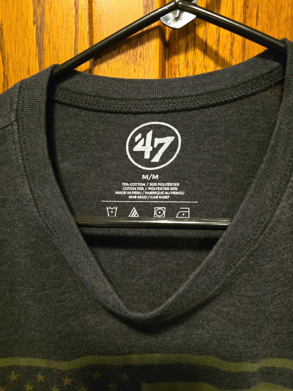 47 Brand OHT Camo Flag T-Shirt Size M