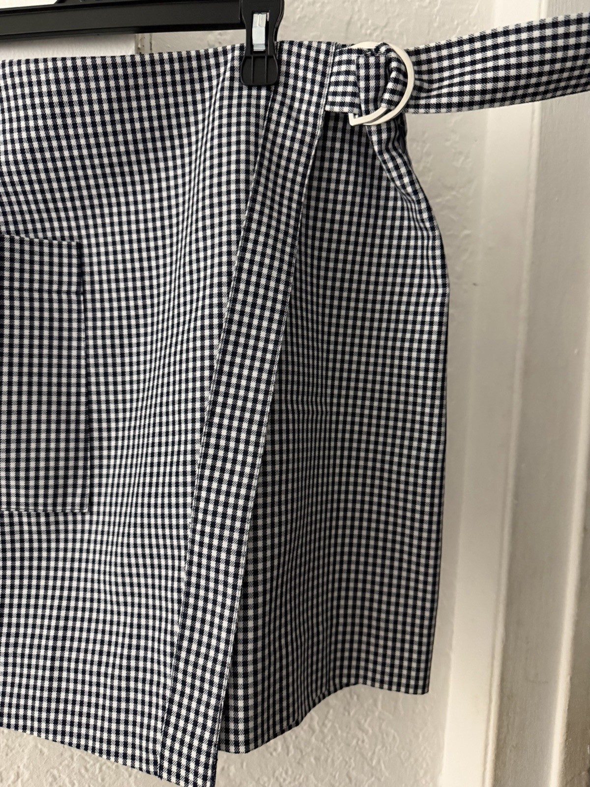 Navy Plaid Skirt Free Assembly Size 10