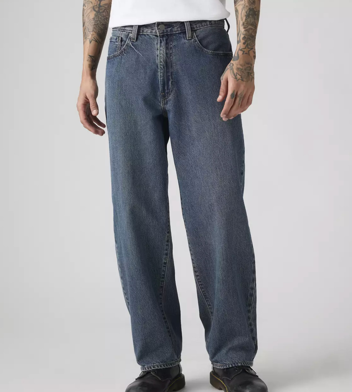 New Levi’s Premium 36×30 578 Baggy Men’s Jeans In My Bag Today Dark Wash