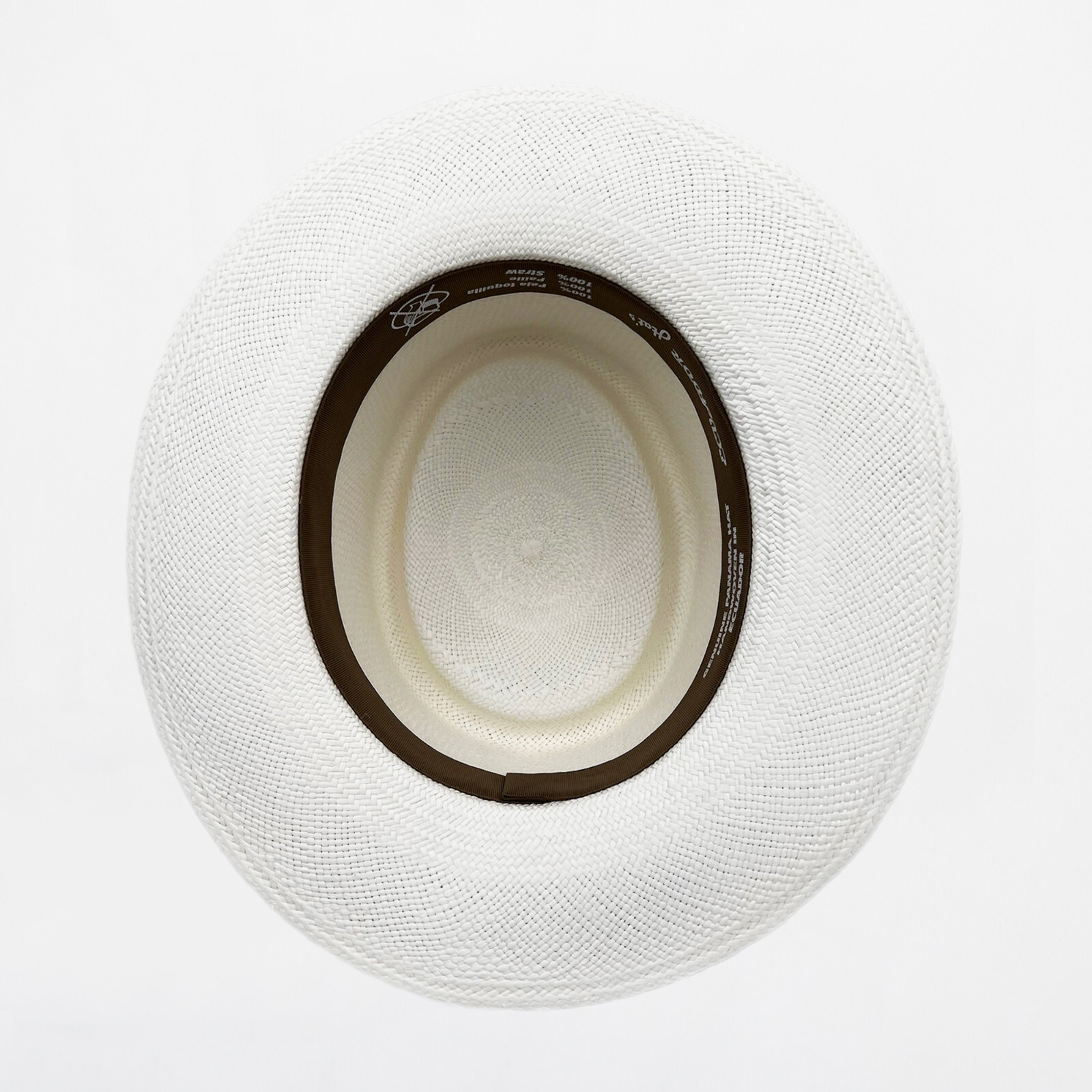 GENUINE PLANTER PANAMA HAT HANDWOVEN IN ECUADOR 100% TOQUILLA STRAW