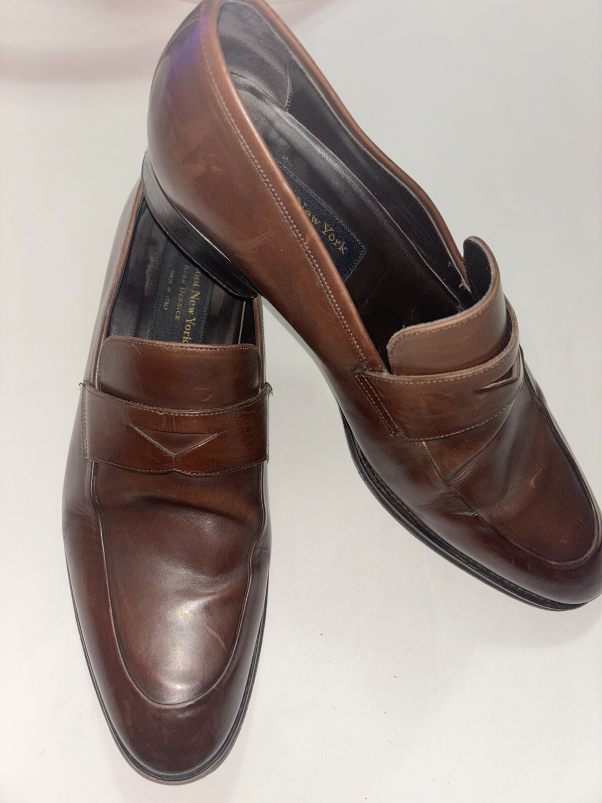 To Boot New York | Size 9 US Tesoro Brown Classic Calf Slip-on Loafer Shoes