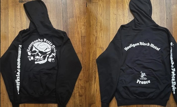 Retro Peste Noire Hoodie 3D Collection Reprint All Size K7.59 no hat printing