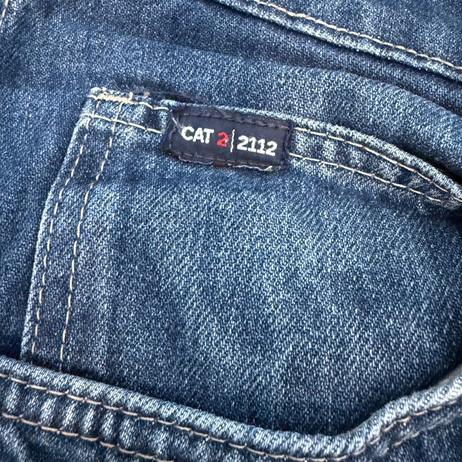 Tyndale FRMC Mens Flame Resistant Work Jeans Blue Denim 36×34 F290T Made in USA