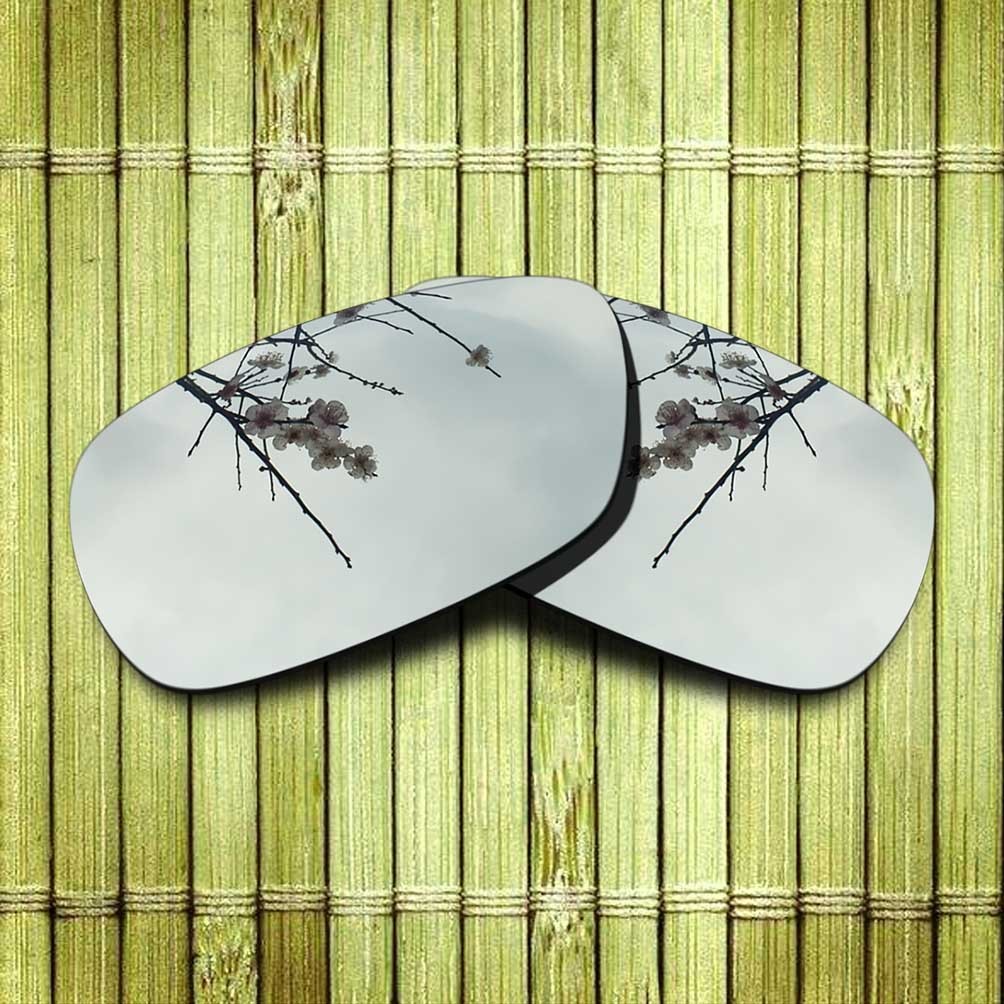 Silver&Blue Replacement Lens for-Oakley Crosshair 2.0 Polarized
