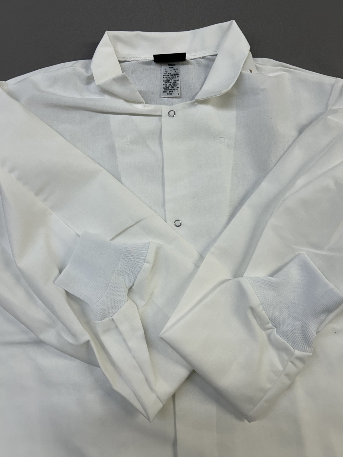 Red Kap KS60 White Butcher Chef Coat