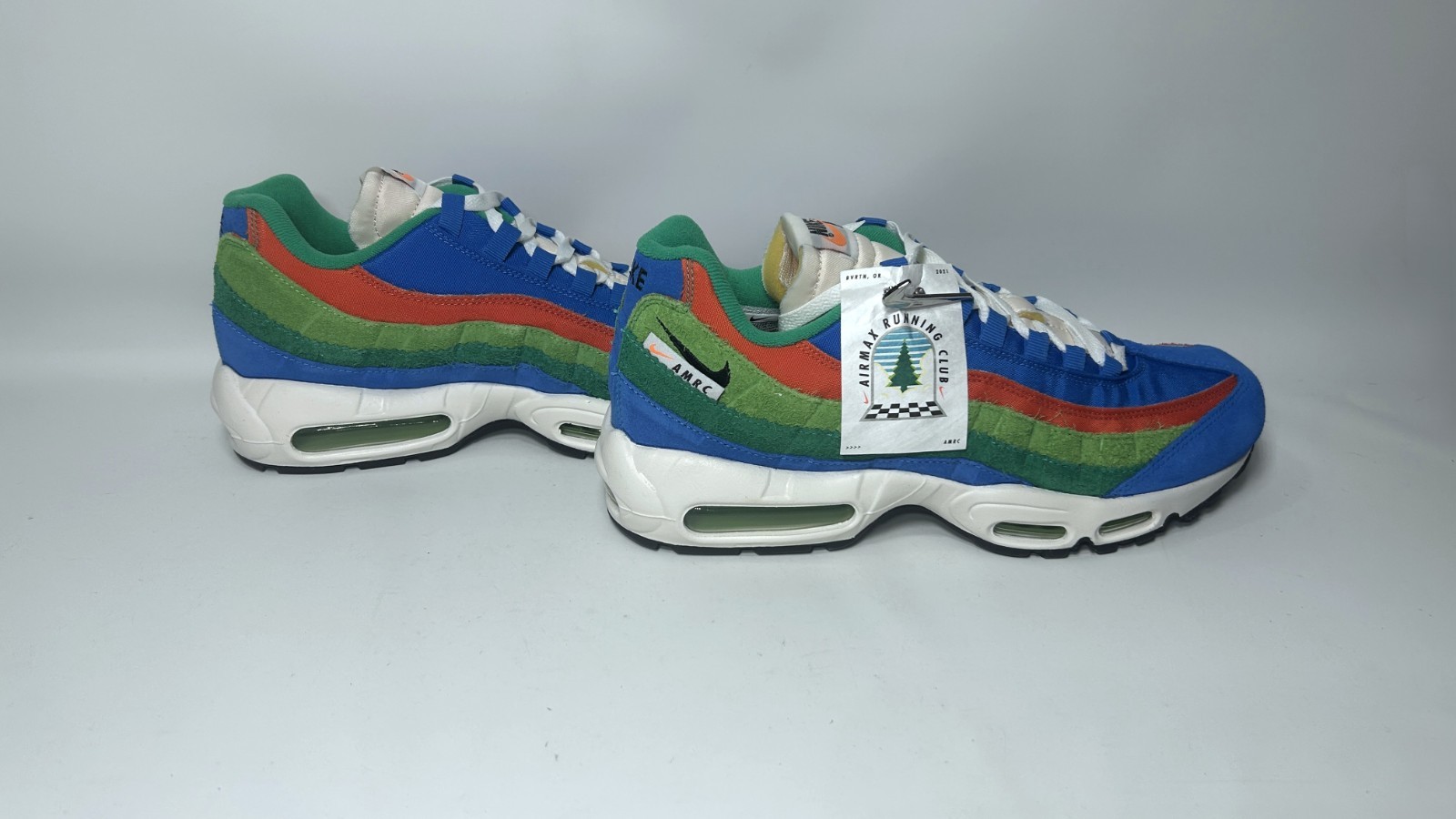 [TARIFF-FREE] Nike Air Max 95 SE Running Club Green Mens Sz 10.5 Blue DH2718-400