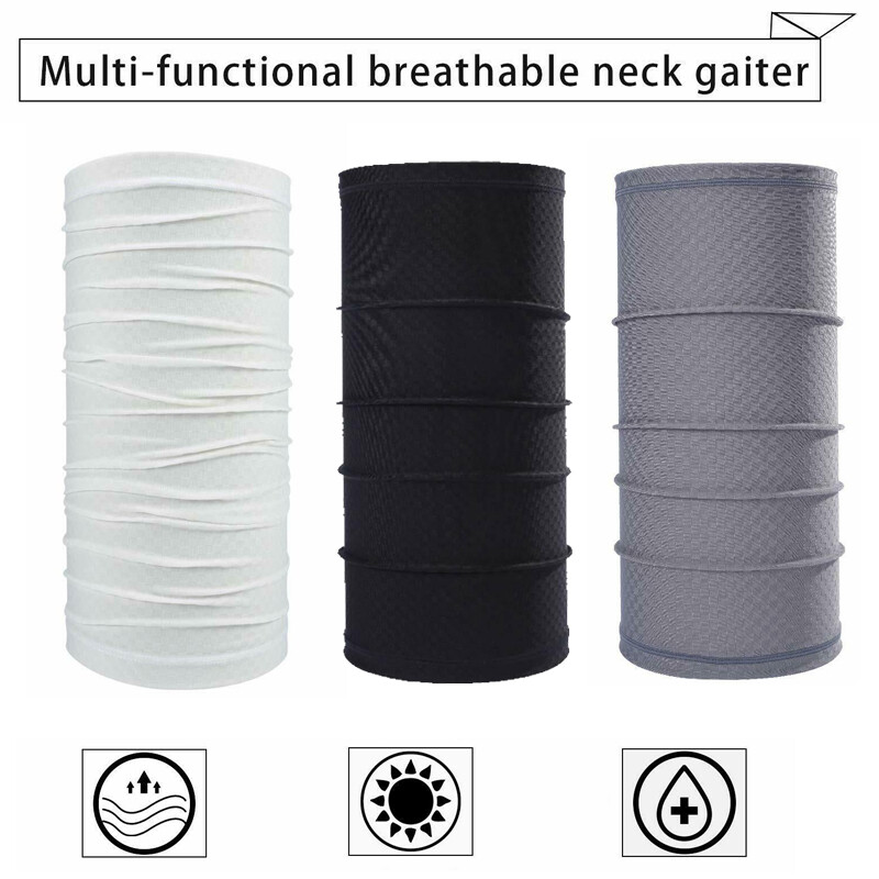 Neck Gaiter Balaclava Face Mask Cooler Sun Protection Scarf Cooling Gator Shield