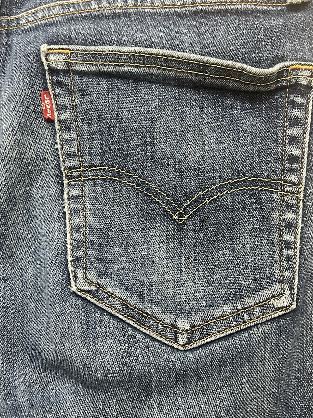 Levi’s 519 Men’s Size W36/ L32 US High Rise Straight Leg Skinny Jeans Blue