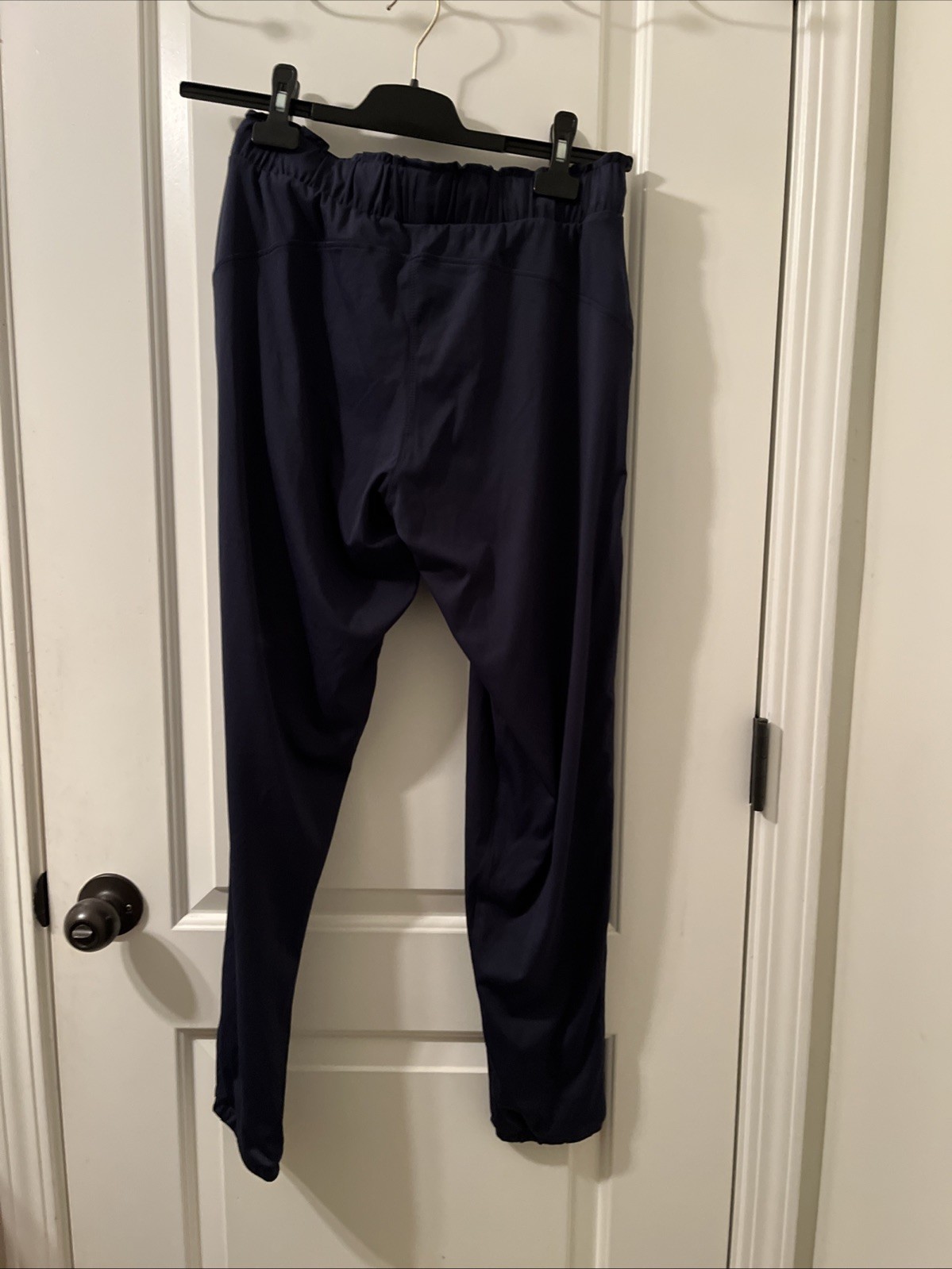 Men’s Active Jogger Pants Pockets Elastic Waistband Lightweight Blue Size M
