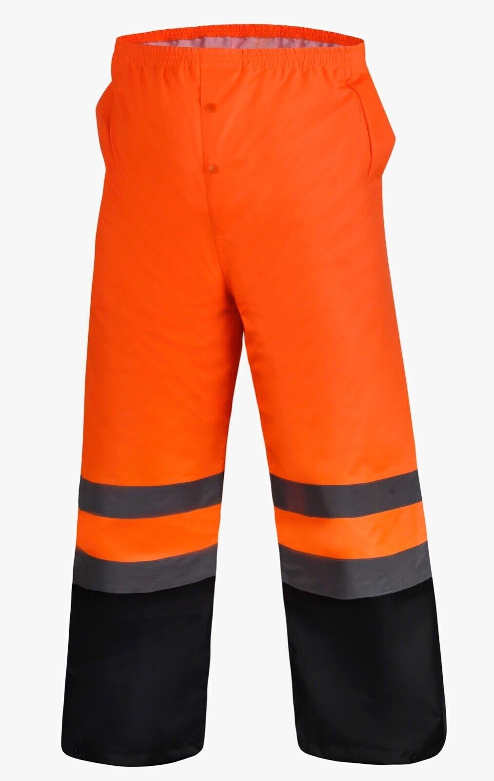Orange Safety Rain-suit, Rain Jacket With Hoodie and Rain Pants