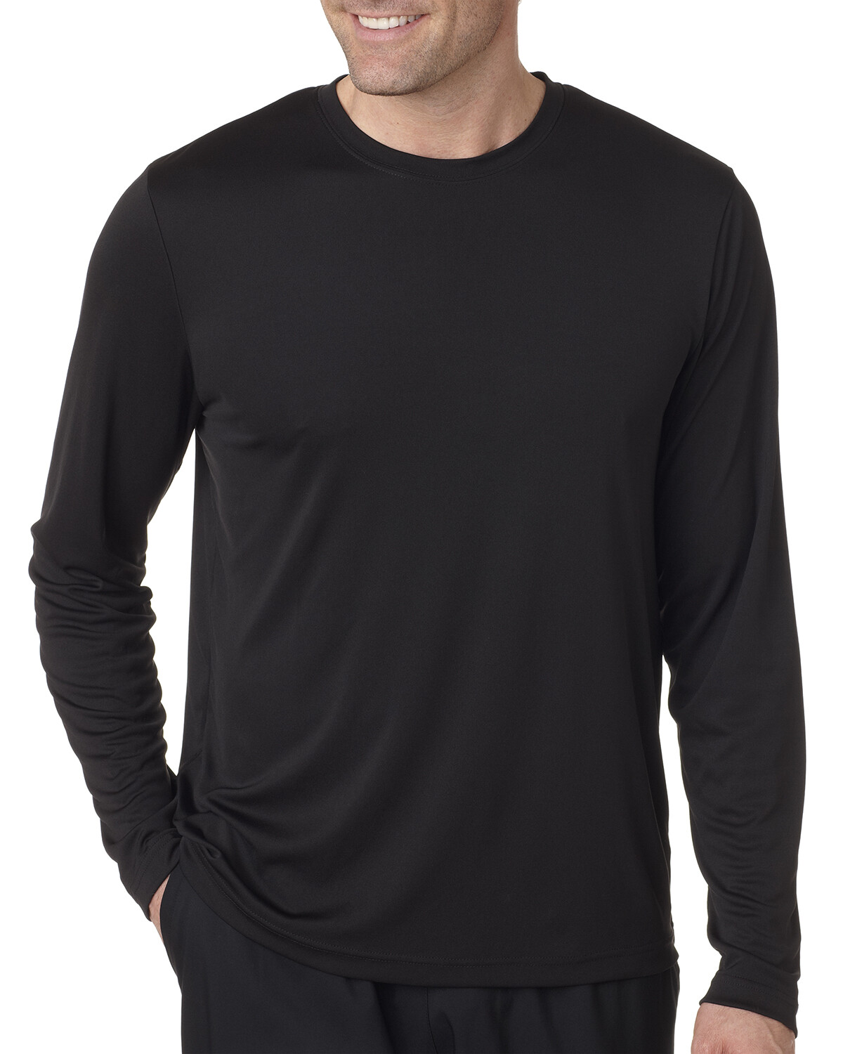 Hanes Adult Cool DRI With Fresh IQ Long Sleeves Performance T-Shirt 482L S-3XL