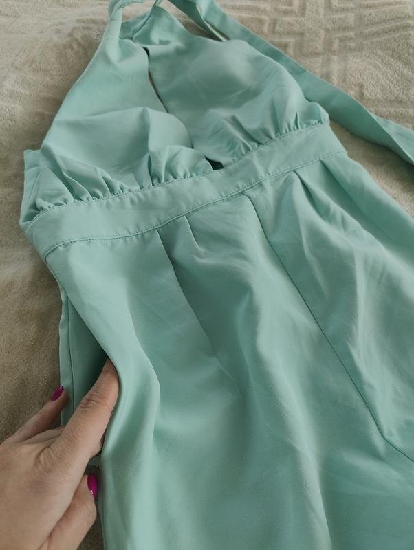 Women Forever Unique Turquoise Jumpsuit 38 / M /