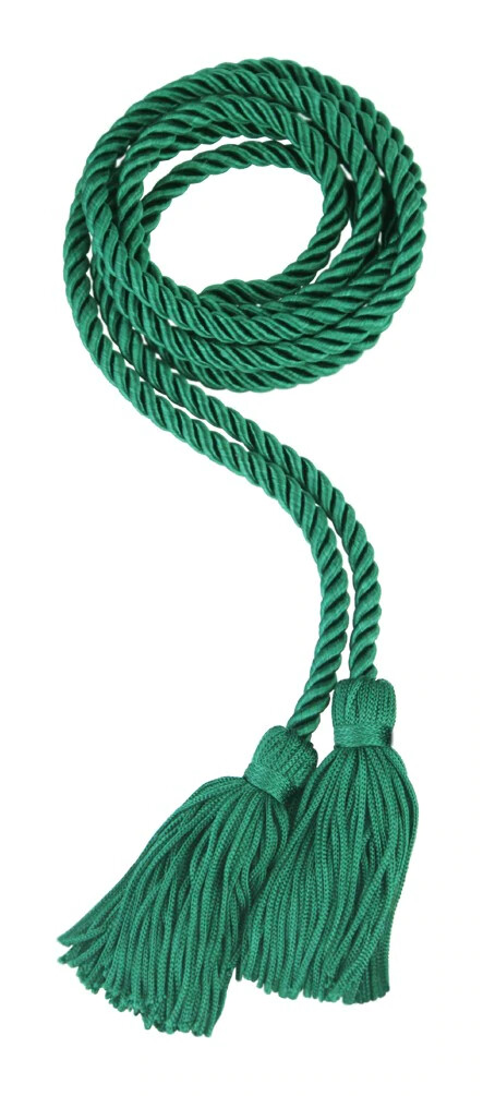 Emerald Green Graduation Honor Cord – High School & College Honor Cords