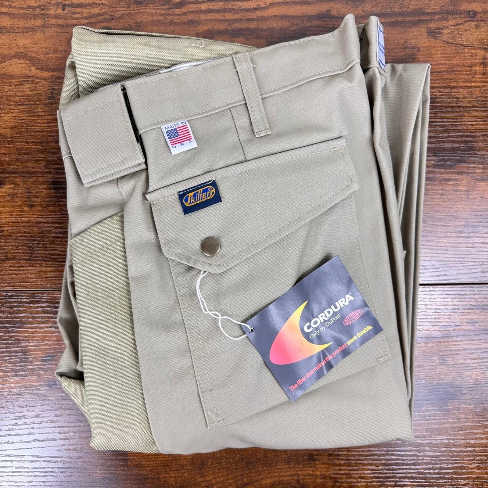 NOS Skillers 5033-10 Work Utility Pants 44×30 Cordura Reinforced Made USA