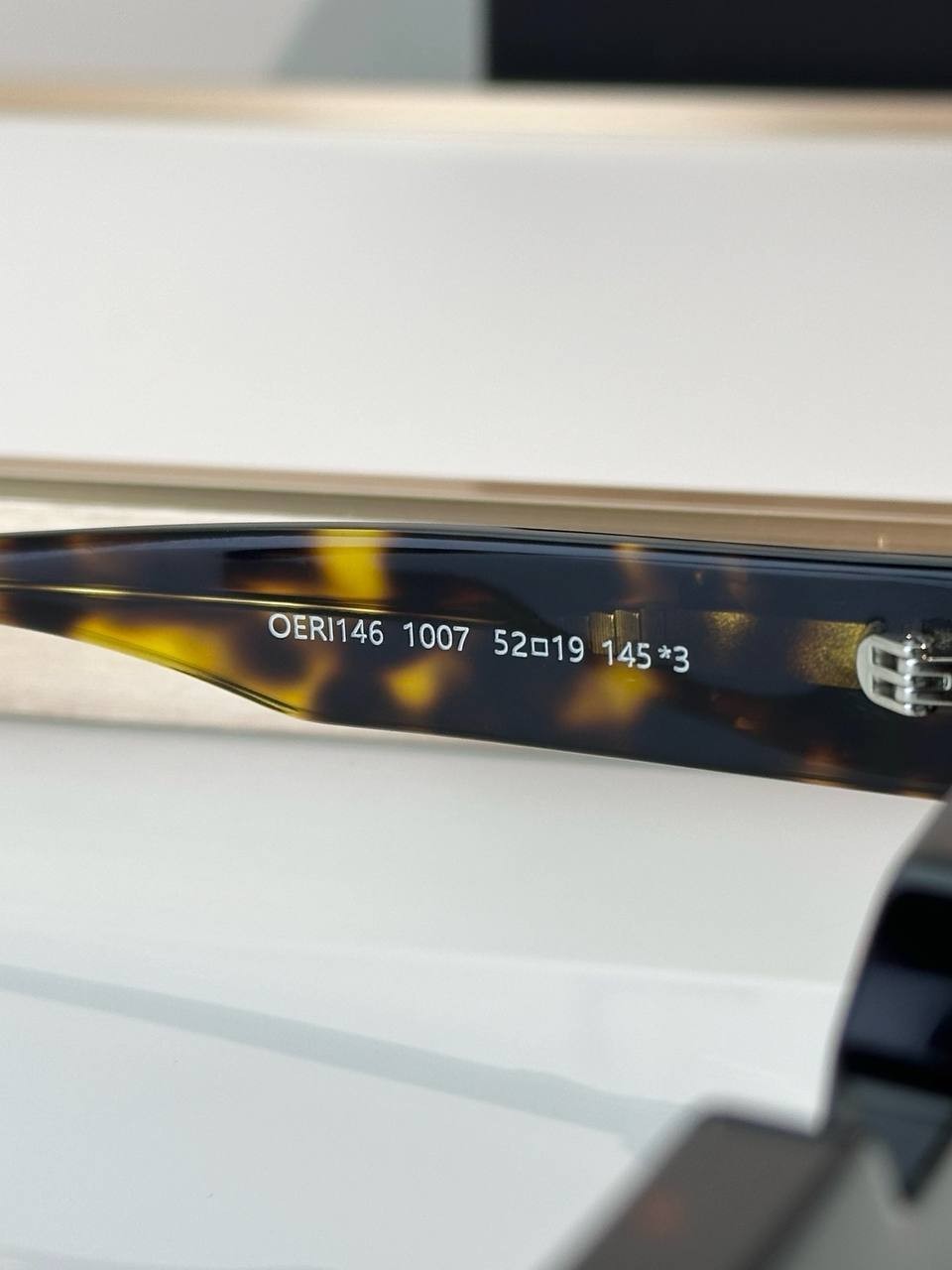 Off-White Square Eyeglasses Black Tortoiseshell Frame Luxury Designer Glasses Un