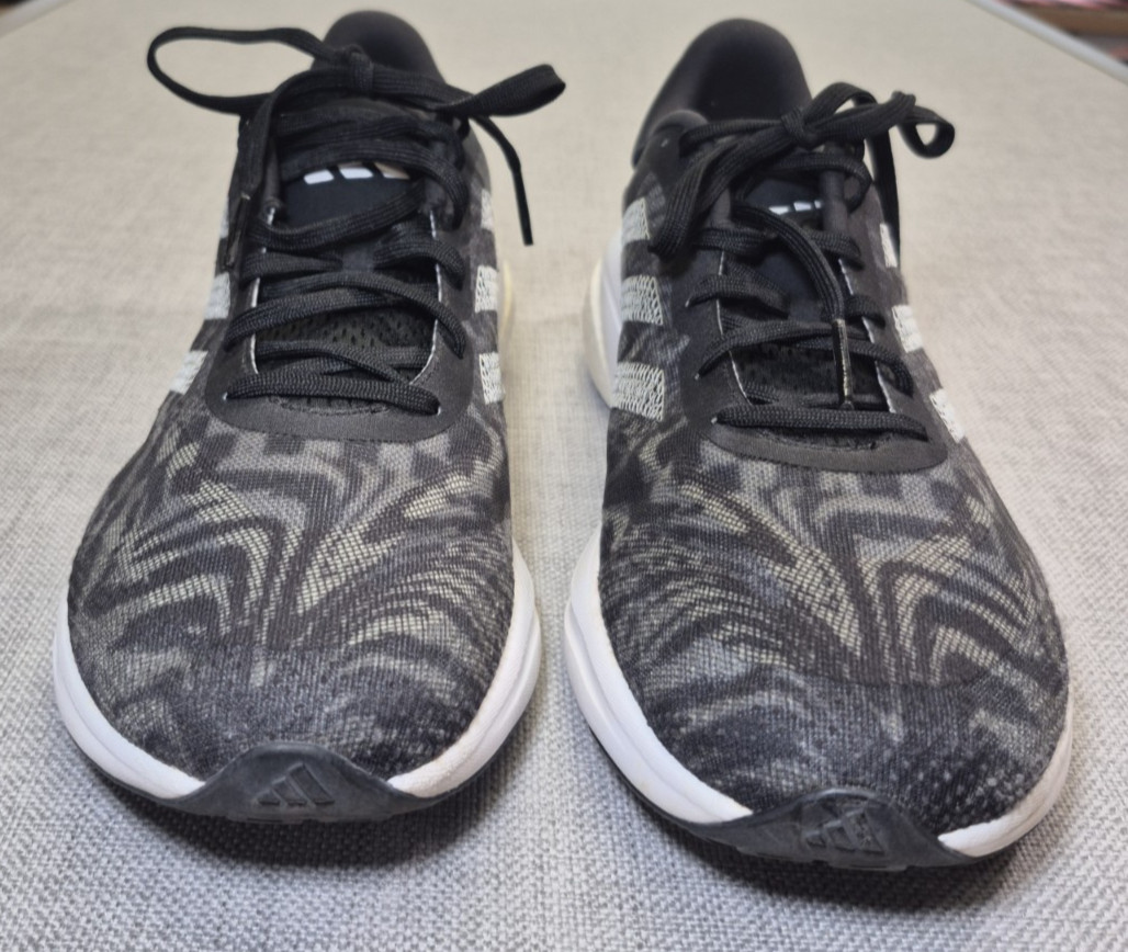 Adidas Supernova 3 Black Geometric Running Sneakers US Size 12.5 – EU 47 1/3
