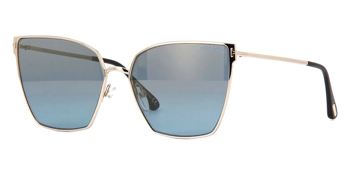 Tom Ford HELENA TF653 28V Silver Metal Women Sunglasses Frame 59-15-140 sd*