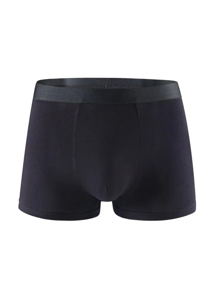6pcs Men’s Bamboo Fiber Boxer Shorts – Soft Breathable Underwear Knickers