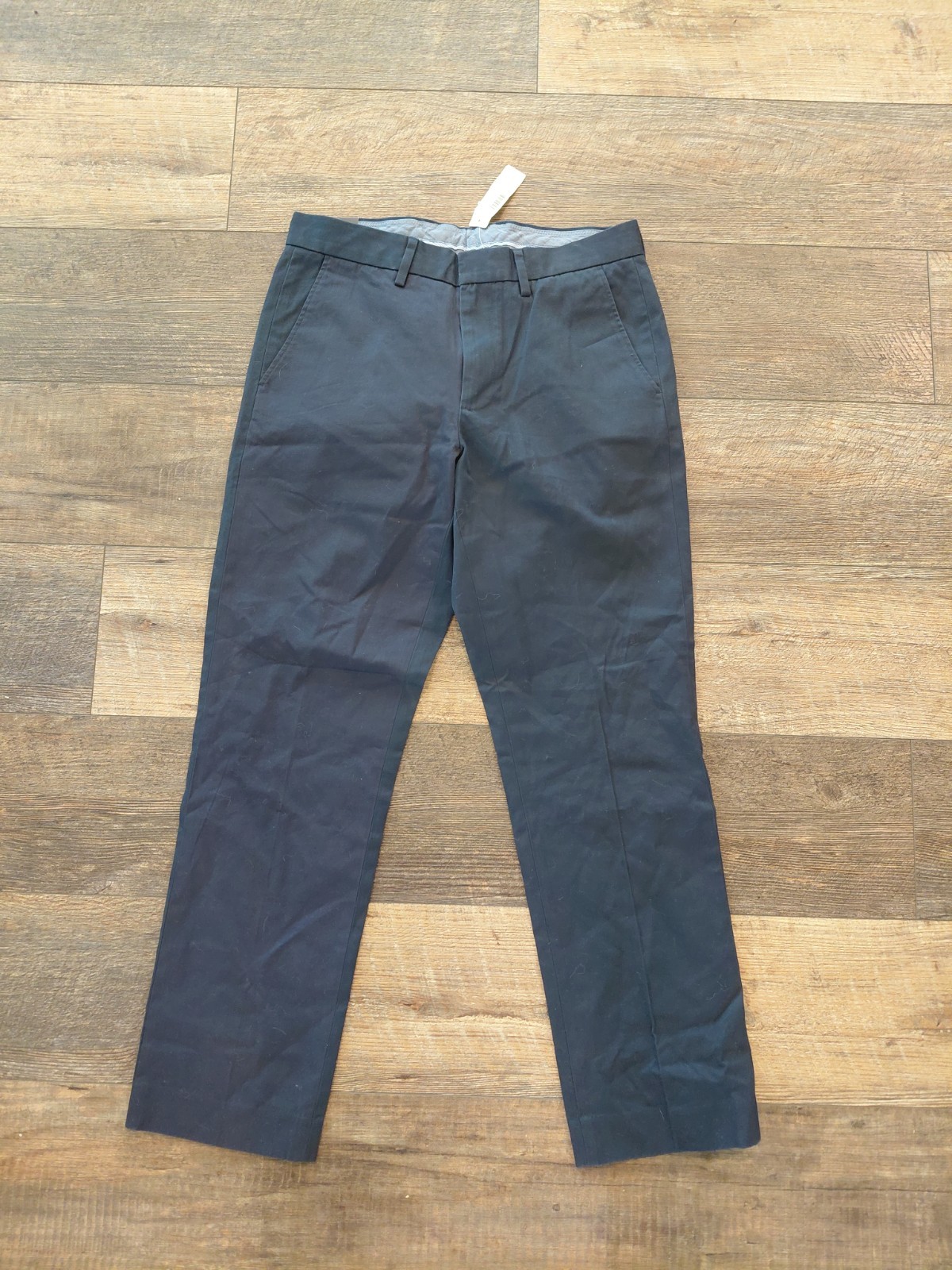 new J CREW bowery slim fit blue chino pants sz. 30×30