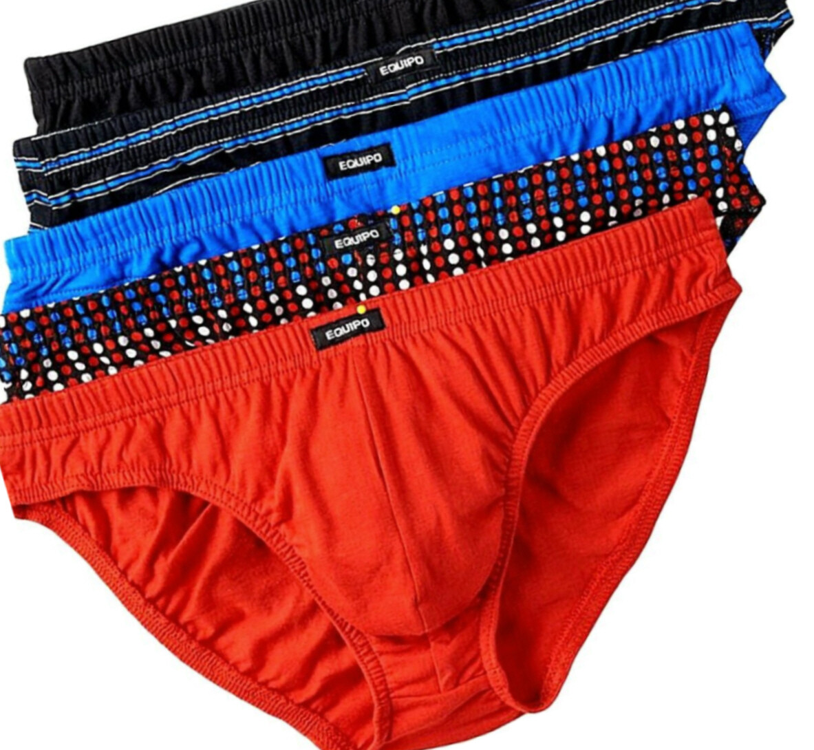Equipo man bikinis 5-pack cotton Briefs tanga underwear tangas