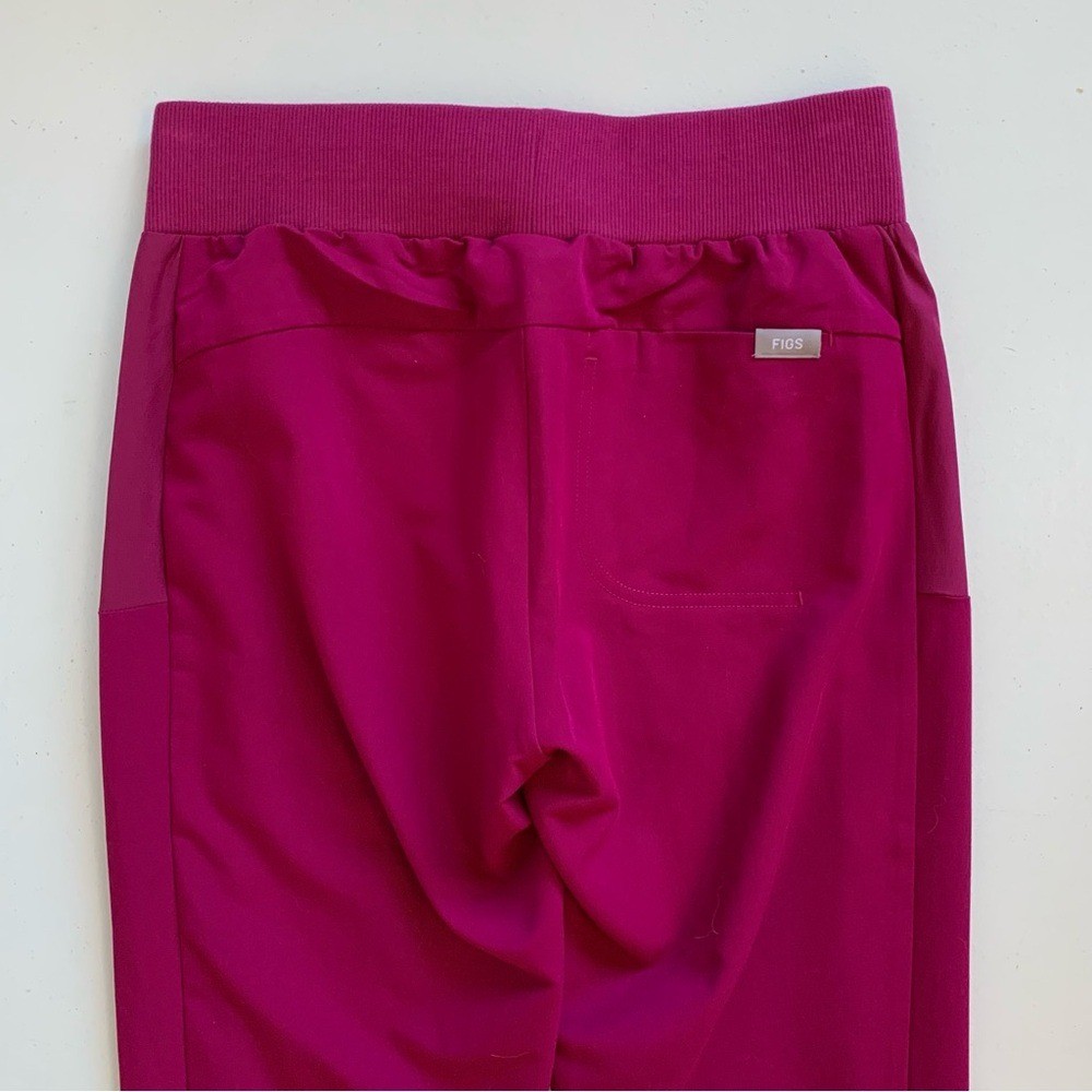 Figs Size XXS TALL Dark Magenta Boston Slim Tall Jogger Scrub Pants NWT