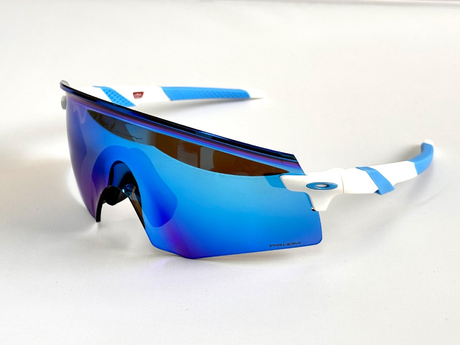 Oakley Sunglasses Encoder OO9471 White with Prizm Blue Lenses