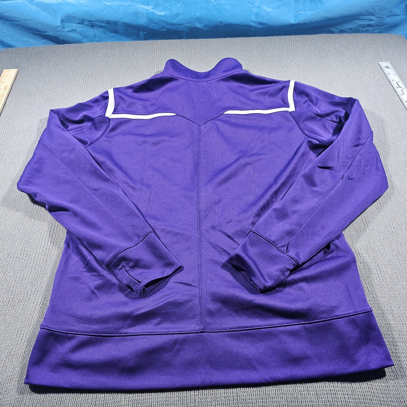 Nike Dri-FIT Purple/White Zip Jacket Women’s XL, Pants L set with SF gators logo