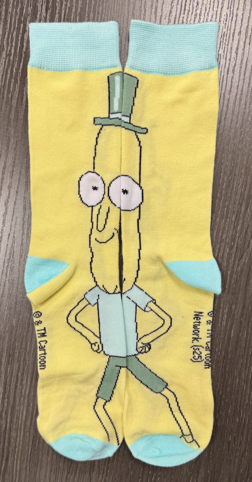 Brand New – One Size Fits Most – Rick and Morty – 6 Pair Casual Crew Socks