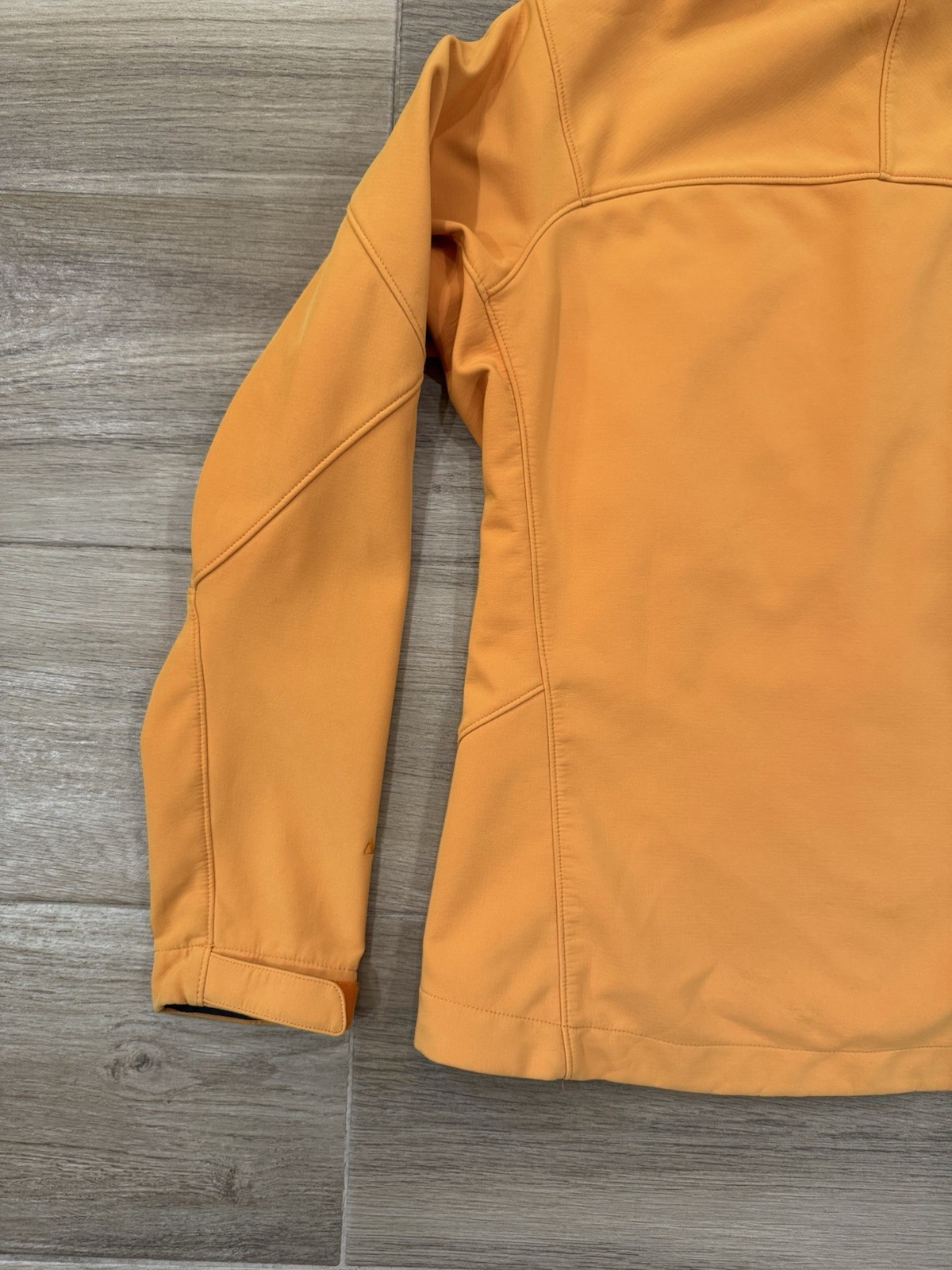 Patagonia Women’s Adze Softshell Jacket MEDIUM Orange Full Zip Outdoor *SEE PICS