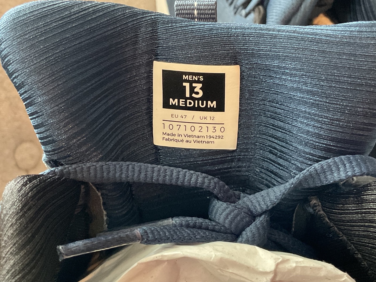 KURU Mens 13 Dusk Blue New Original Cost $169
