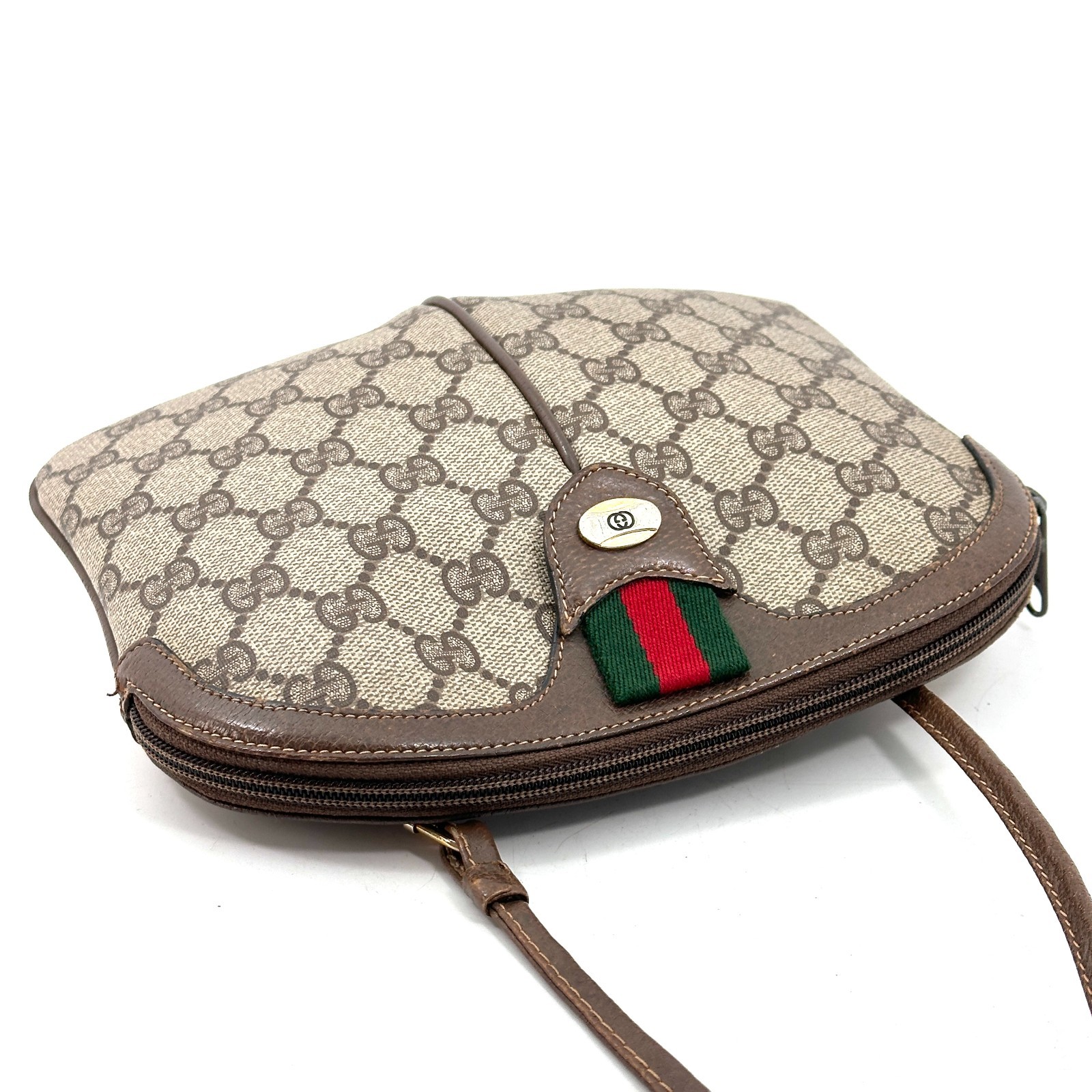 Vintage GUCCI Sherry Shoulder Bag GG