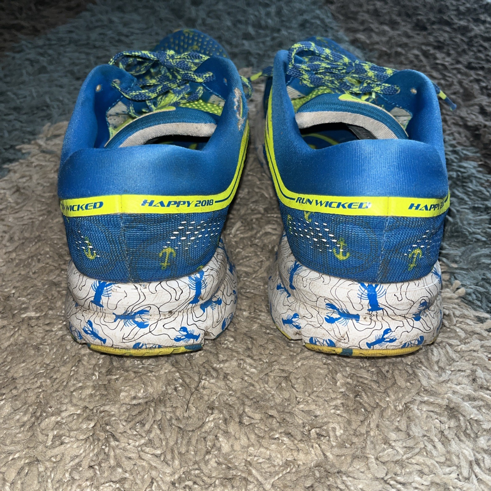 Men’s Brooks Launch 5 Running Shoe, Size 10.5, Boston Marathon Limited Edition