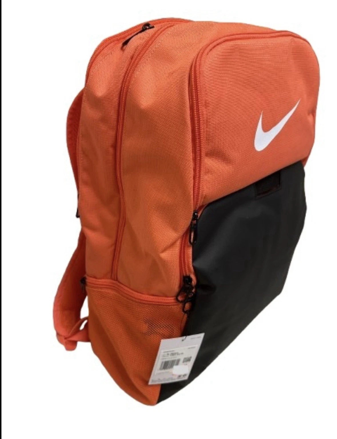 Nike Brasilia Training Backpack 30L XL – Black/Orange DM3975-814