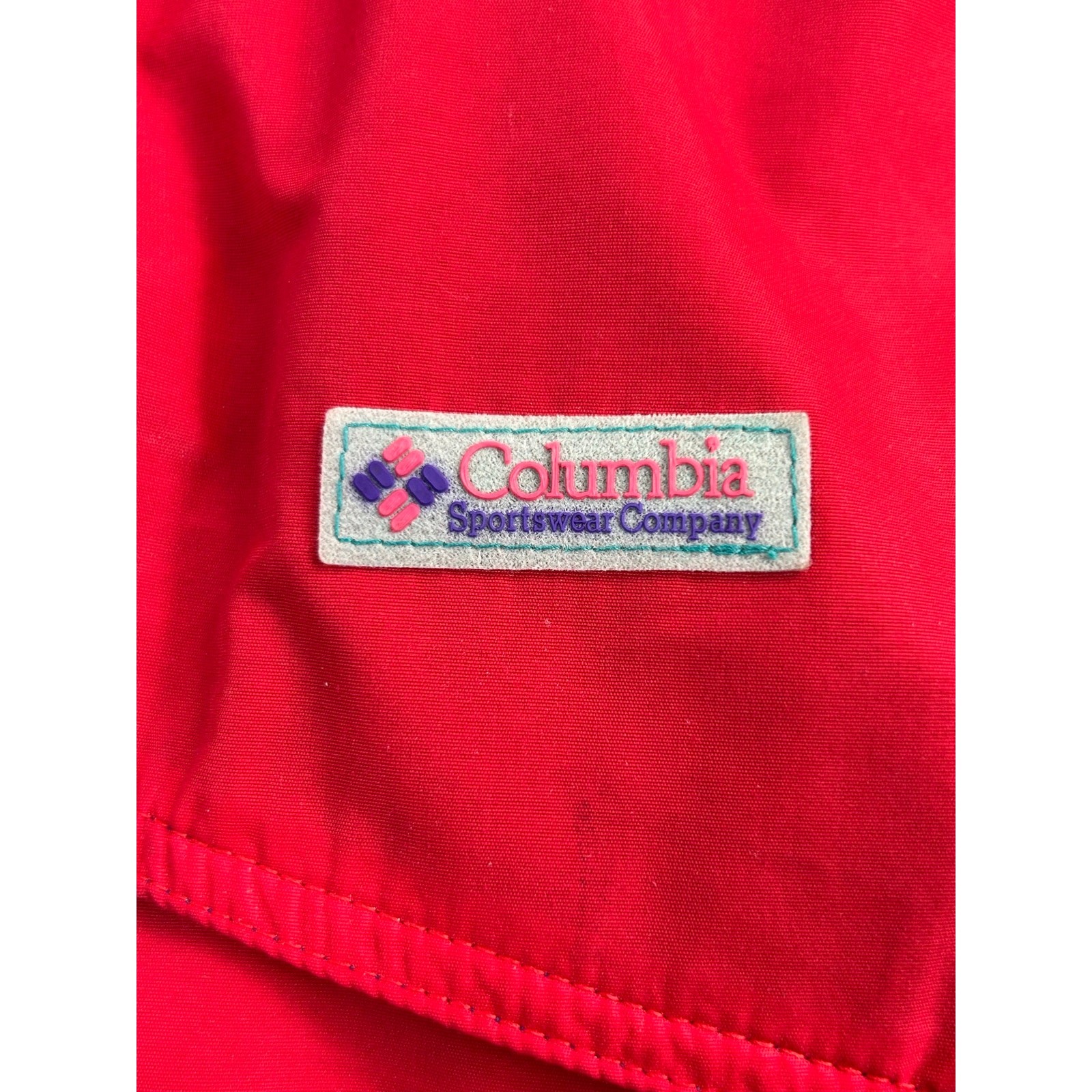 90s Vintage Columbia Powder Keg Ski Jacket Men’s Large Red Purple Made in Korea