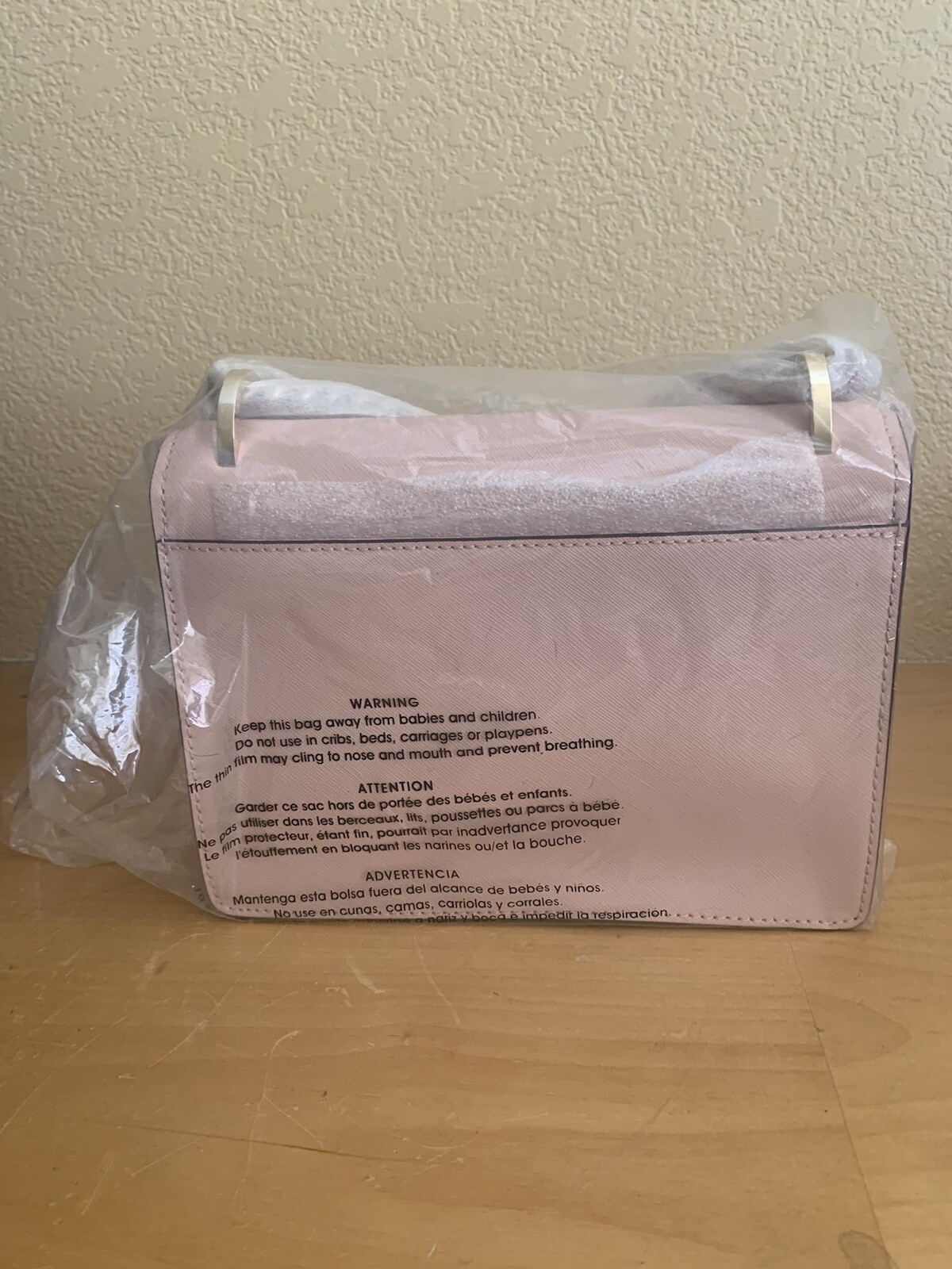 Kate Spade PXRU8296 Cameron St. Marci Pink Leather XBody Women’s Handbag – New!