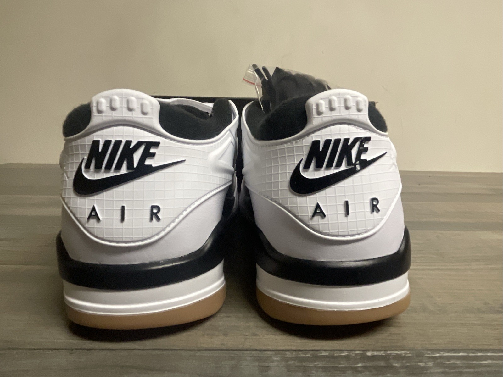 Nike Air Jordan 4 RM Military Black/White Sneakers FQ7939-110 Men’s Size 10.5