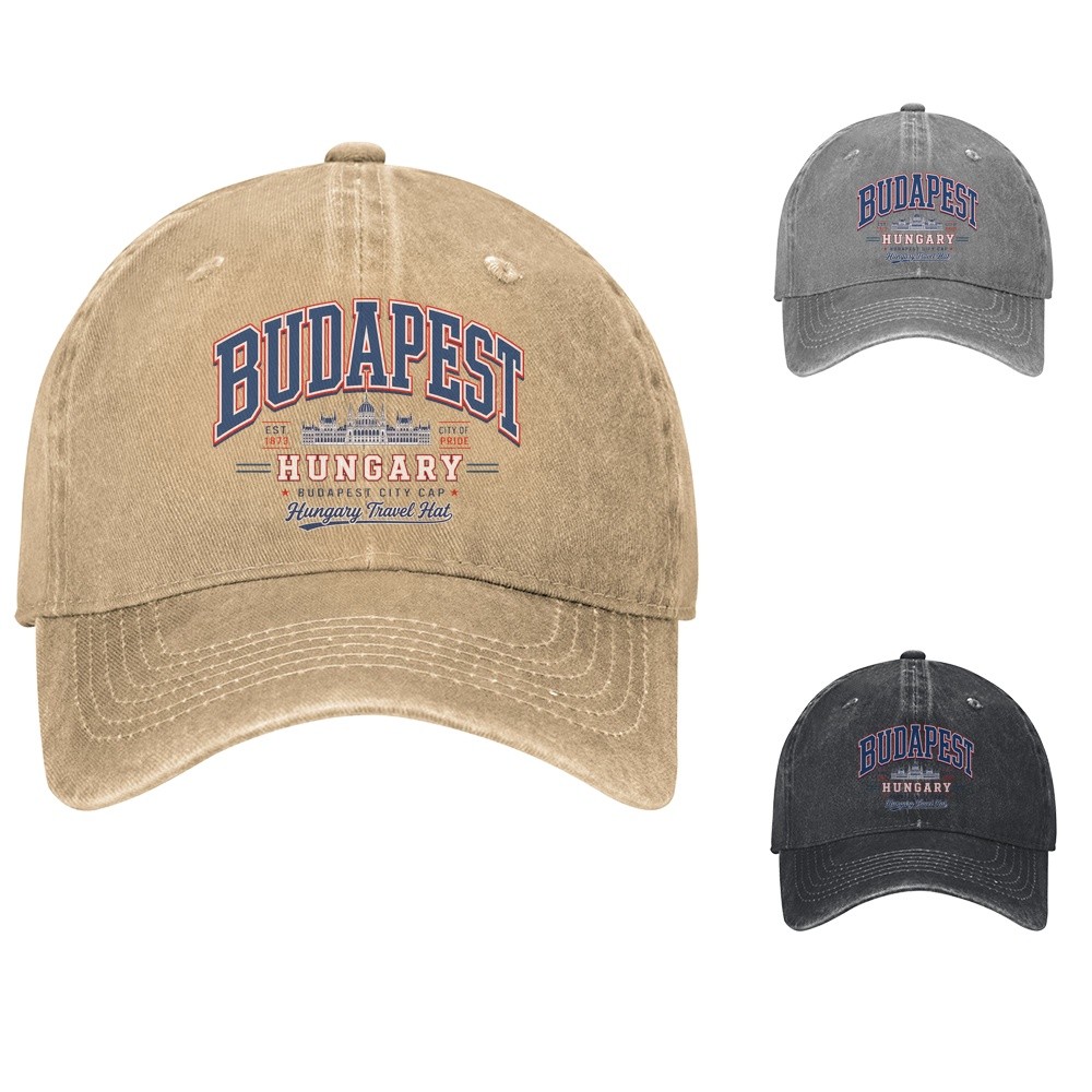 Budapest Hungary Dad Hat City Baseball Cap Est 1873 Adjustable