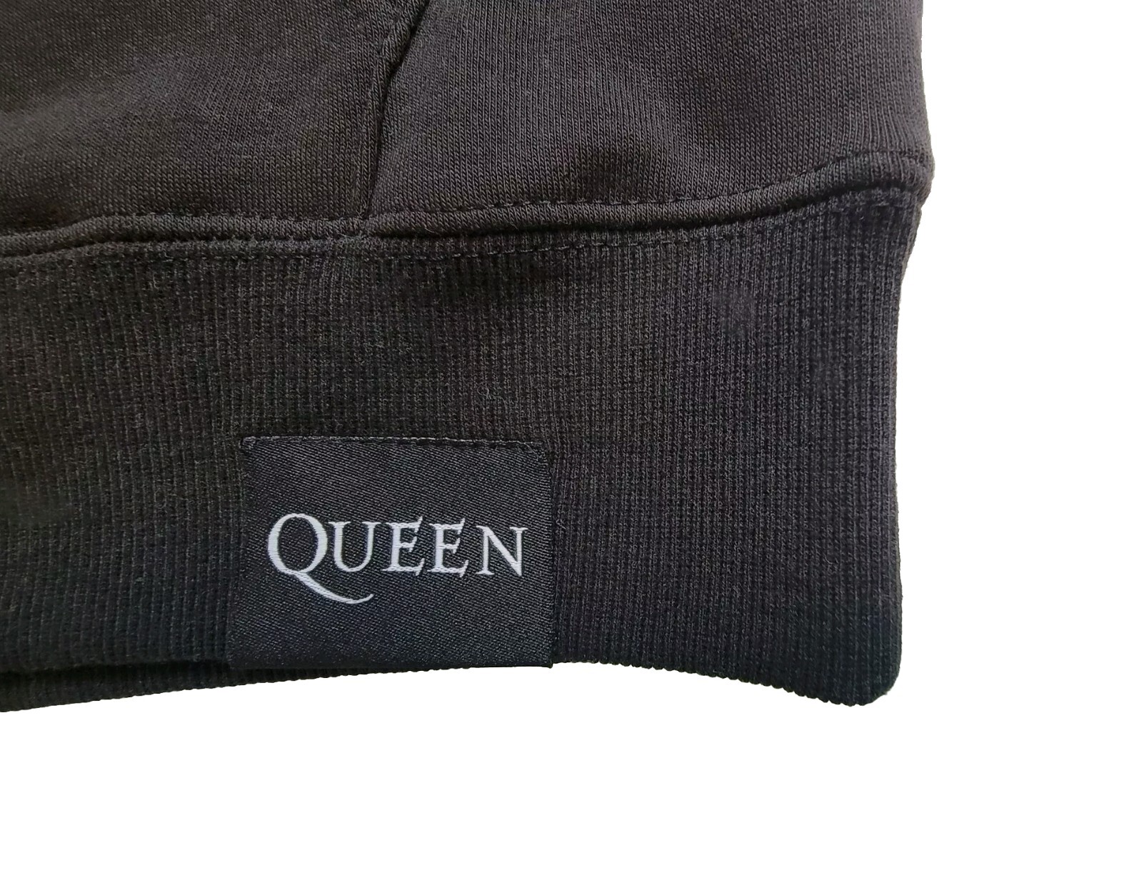 NWT Men’s QUEEN Official Merch Hoodie Premium Rock n Roll Sweatshirt Black