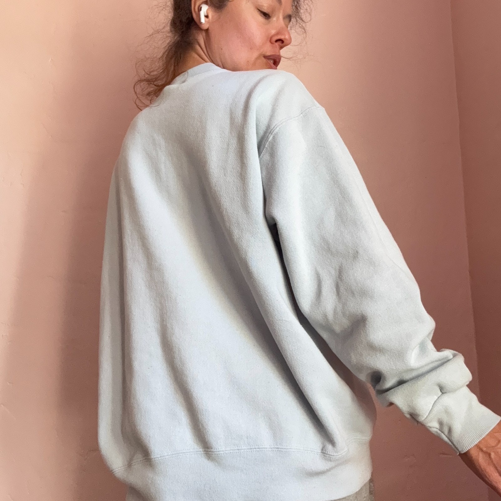 Vintage 90s Los Angeles Sweatshirt XL California Palm Tree Graphic Tultex USA