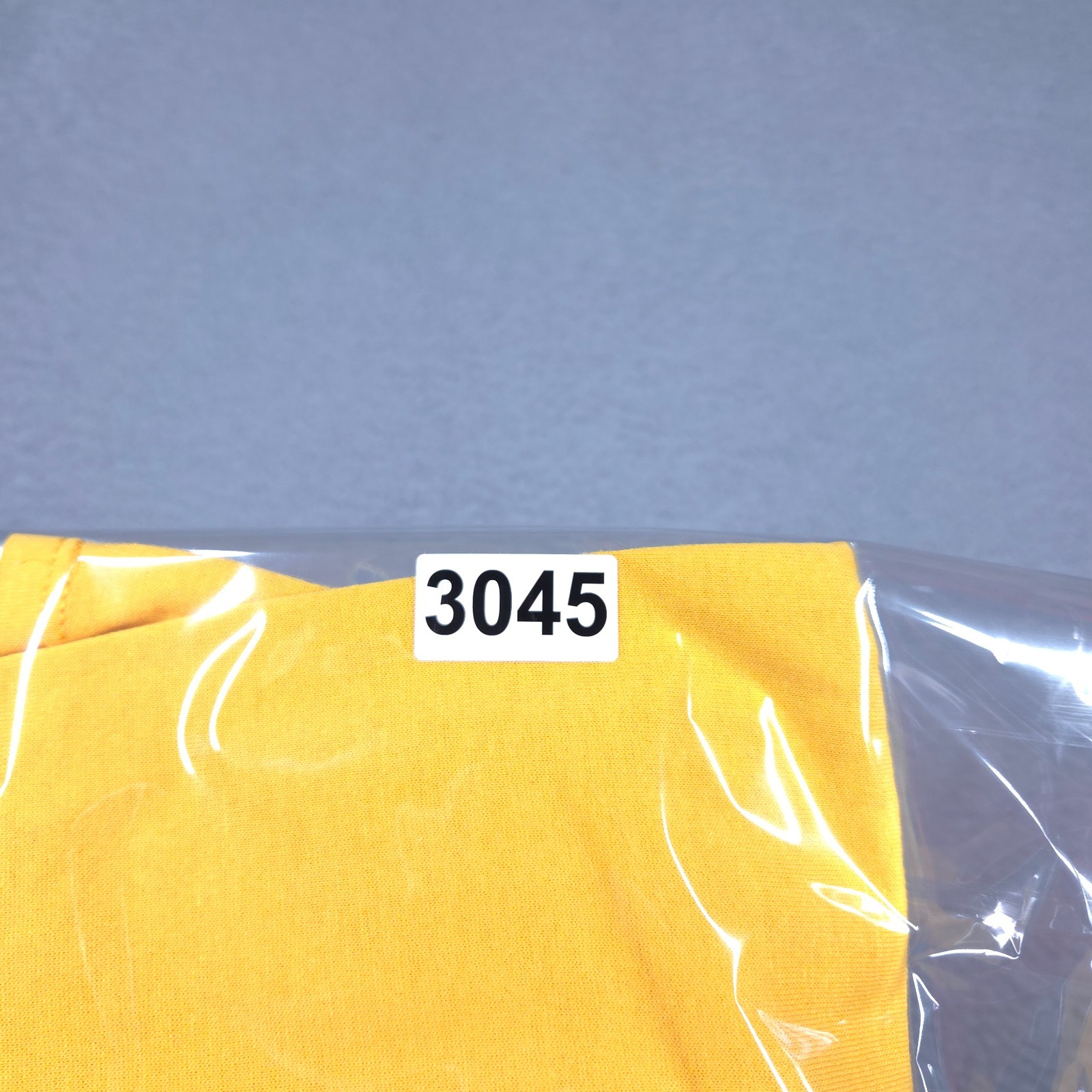 Vintage Russell Athletic T-Shirt Men’s 2XL Yellow Blank Single Stitch USA 90s