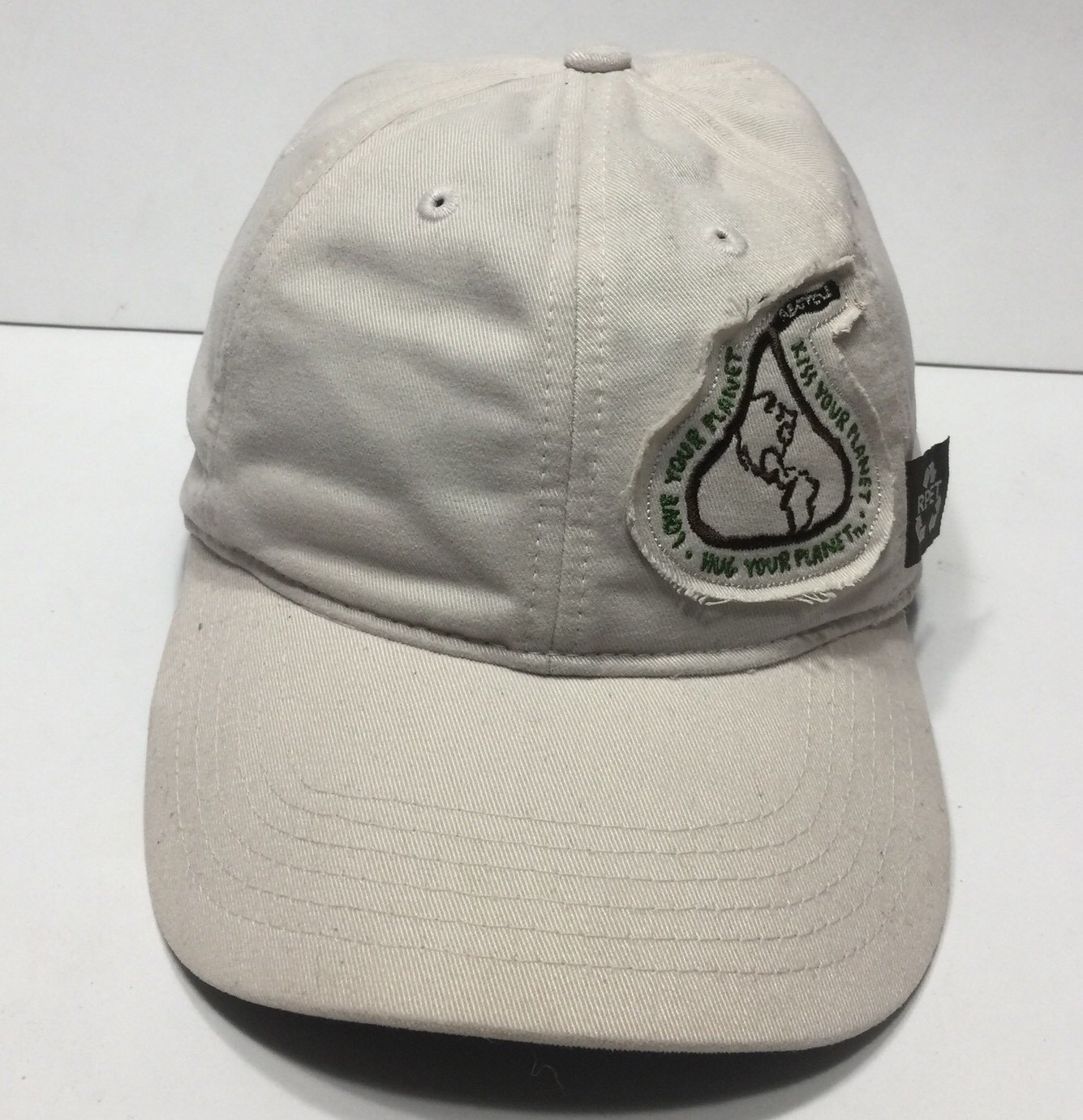 Love, Kiss Your Planet Cap Hat RPET Adjustable 100% Of Recycled Plastic Bottles